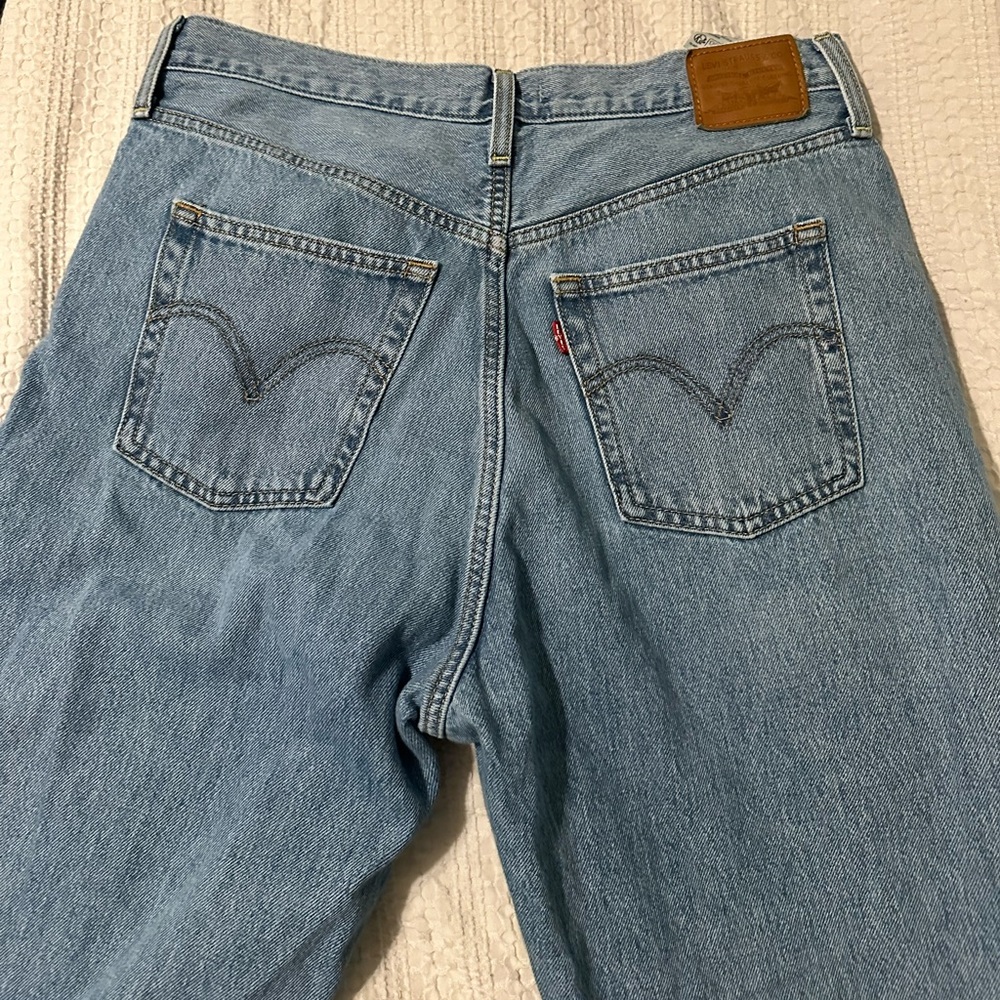 Levi's rib cage wide leg